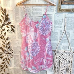 Vintage Victorias Secret Floral slip sz M